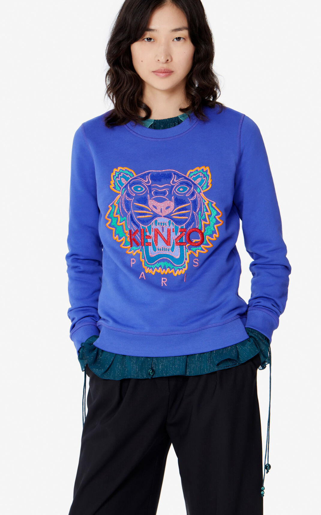 Kenzo Tiger Sweatshirt Dam | 40192-TGFB